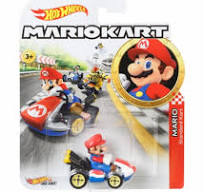 Hot Wheels Mario Kart Mario in Standard Kart